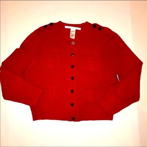 Diane Von Furstenberg RED Cashmere Orneta Sweater